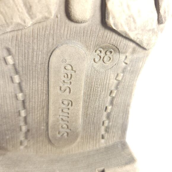 Spring Step Women's Ababi EU38 US7,5 Brown Leather Knitted lined winter Boots - Picture 11 of 15